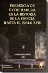 Presencia de Extremadura en la historia de la ciencia hasta el siglo XVIII