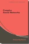 Complex social networks