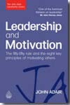 Leadership and motivation