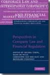 Perspectives in Company Law and financial regulation