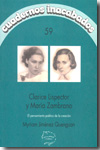 Clarice Lispector y María Zambrano. 9788496004269