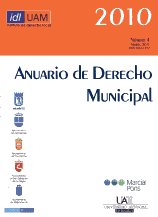 Anuario de Derecho Municipal, Nº 4, año 2010