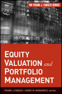 Equity valuation and portfolio management. 9780470929919