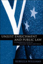 Unjust enrichment and public Law. 9781841134147