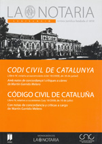 El Libro Cuarto del Código Civil de Cataluña relativo a las sucesiones