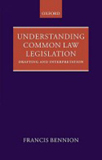 Understanding Common Law Legislation. 9780199564101