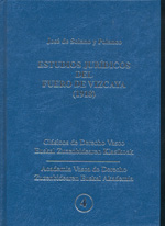 Estudios jurídicos del Fuero de Vizcaya (1918)