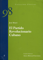 El Partido Revolucionario Cubano. 9788483170663