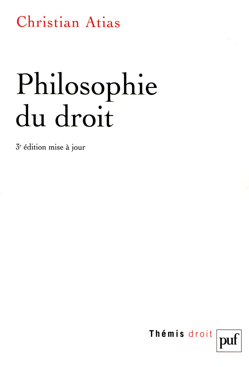 Philosophie du Droit. 9782130577683