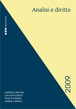 Analisi e diritto 2009