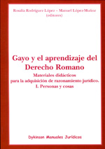 Gayo y el aprendizaje del Derecho romano. 9788499821009