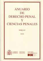 Anuario de Derecho Penal y Ciencias Penales, Nº 65, año 2012