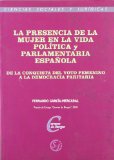 La presencia de la mujer en la vida política y parlamentaria española