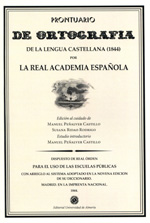 Prontuario de ortografía de la lengua castellana (1844)