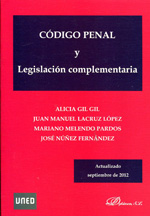Código Penal y legislación complementaria. 9788490311332
