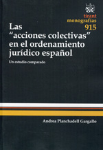 Las "acciones colectivas" en el ordenamiento jurídico español