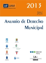 Anuario de Derecho Municipal, Nº 7, año 2013