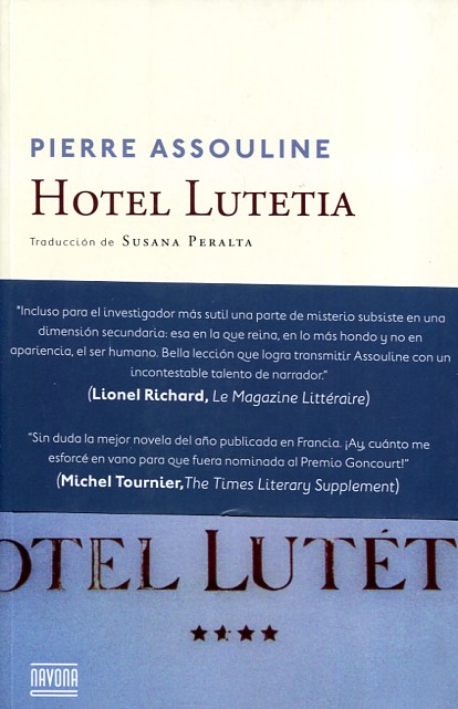 Hotel Lutetia. 9788416259250
