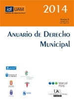 Anuario de Derecho Municipal, Nº 8, año 2014