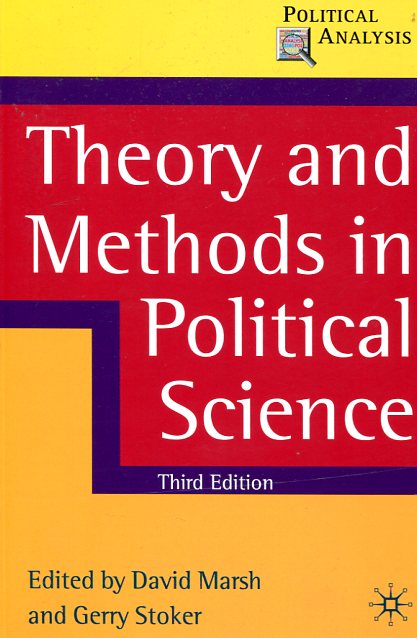 Theory and methods in political science