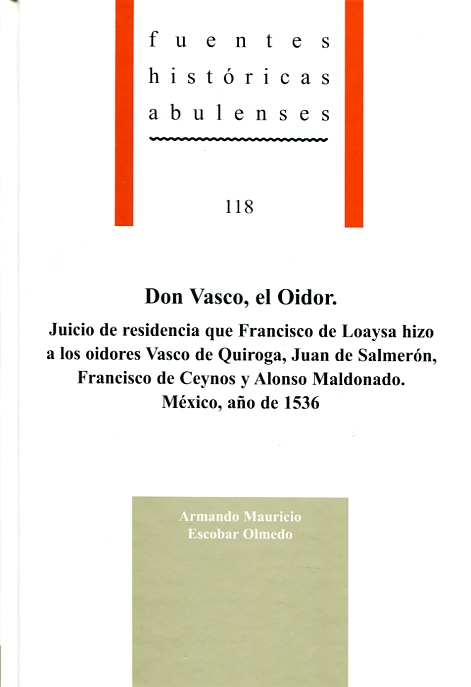 Don Vasco, el Oidor