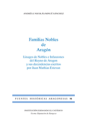 Familias Nobles de Aragón. 9788499115054
