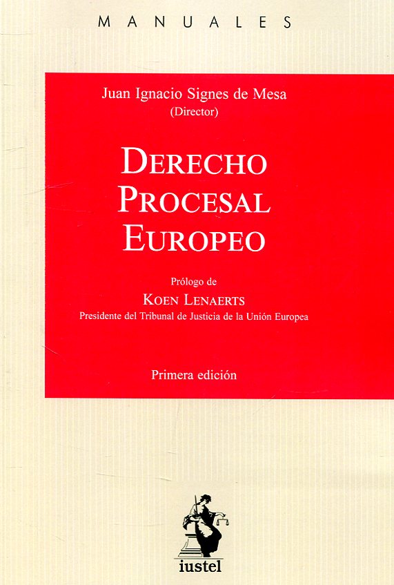 Derecho procesal europeo. 9788498903614