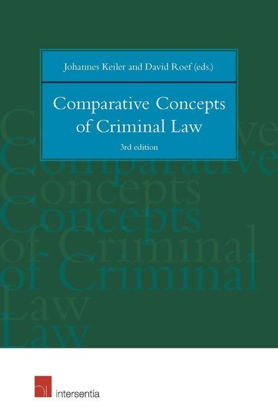 Comparative concepts of Criminal Law. 9781780686851