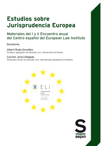 Estudios sobre jurisprudencia europea