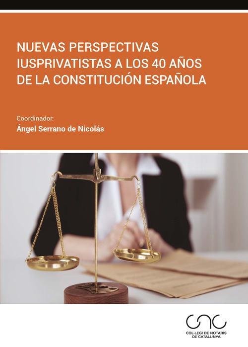 Nuevas perspectivas iusprivatistas a los 40 años de la Constitución española. 9788413812571