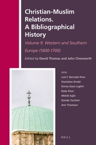 Christian-Muslim relations: a bibliographical history