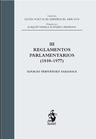 Reglamentos parlamentarios (1810-1977). 9788498901863