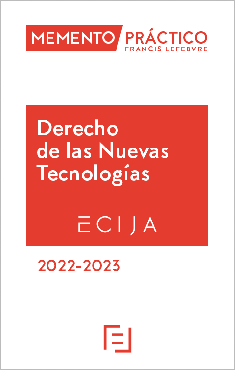 MEMENTO PRÁCTICO-Derecho de las Nuevas Tecnologías 2022-2023