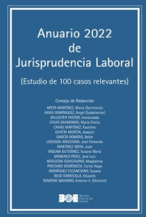 Anuario 2022 de Jurisprudencia Laboral 