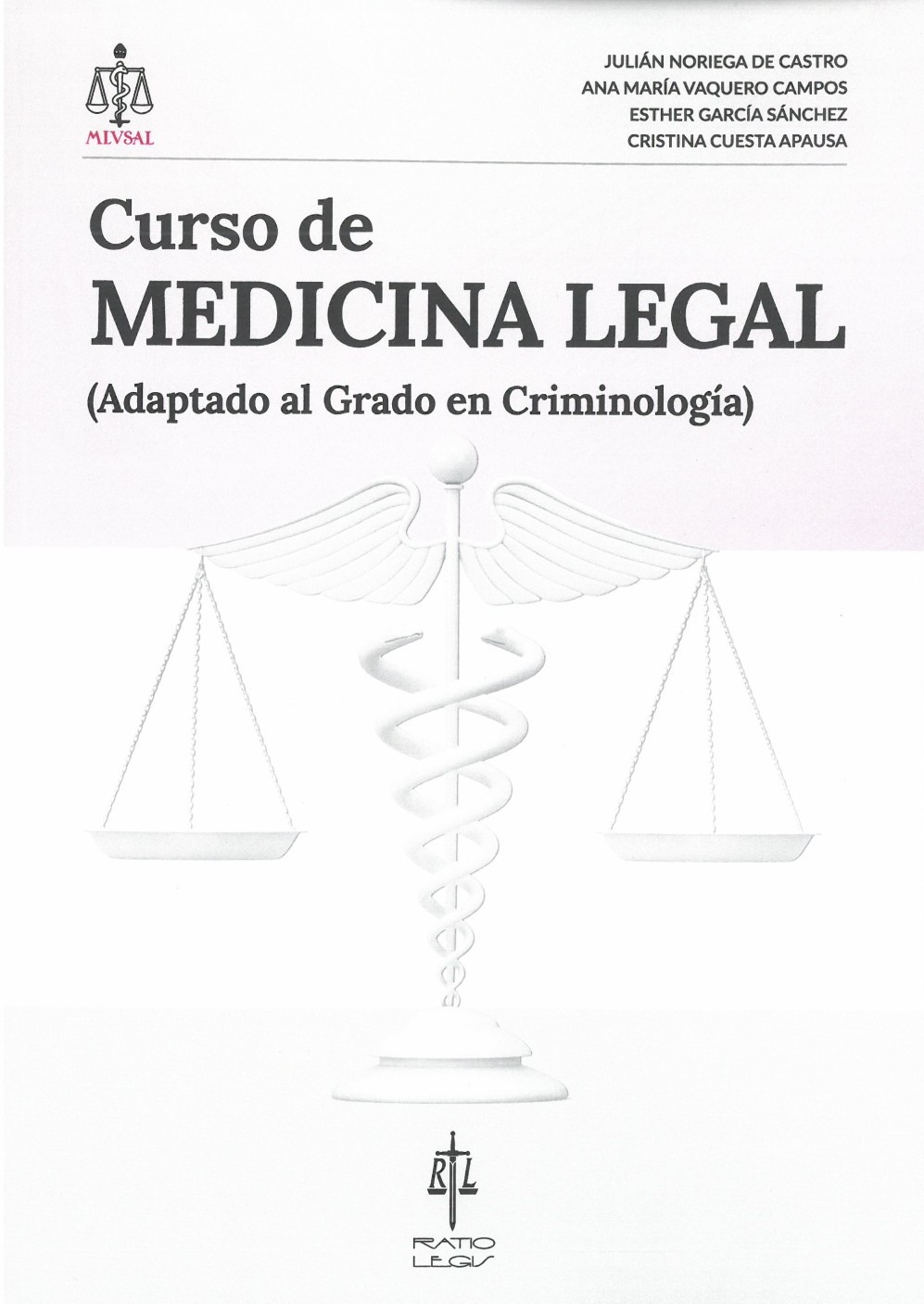 Curso de medicina legal. 9788417836542