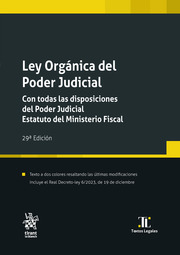 Ley Orgánica del Poder Judicial. 9788410566422